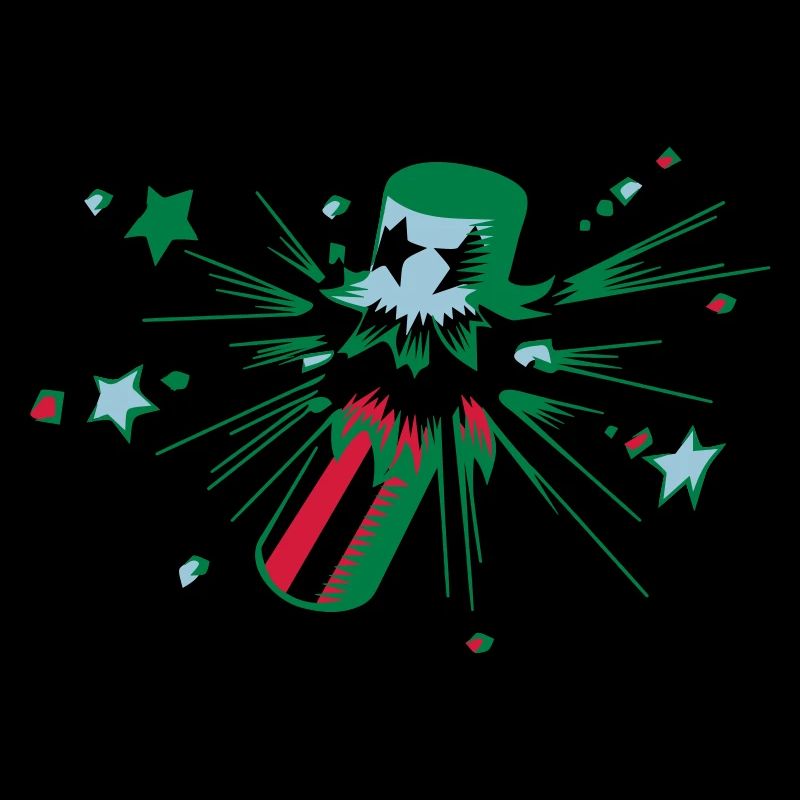 Explosion blast idea fireworks party