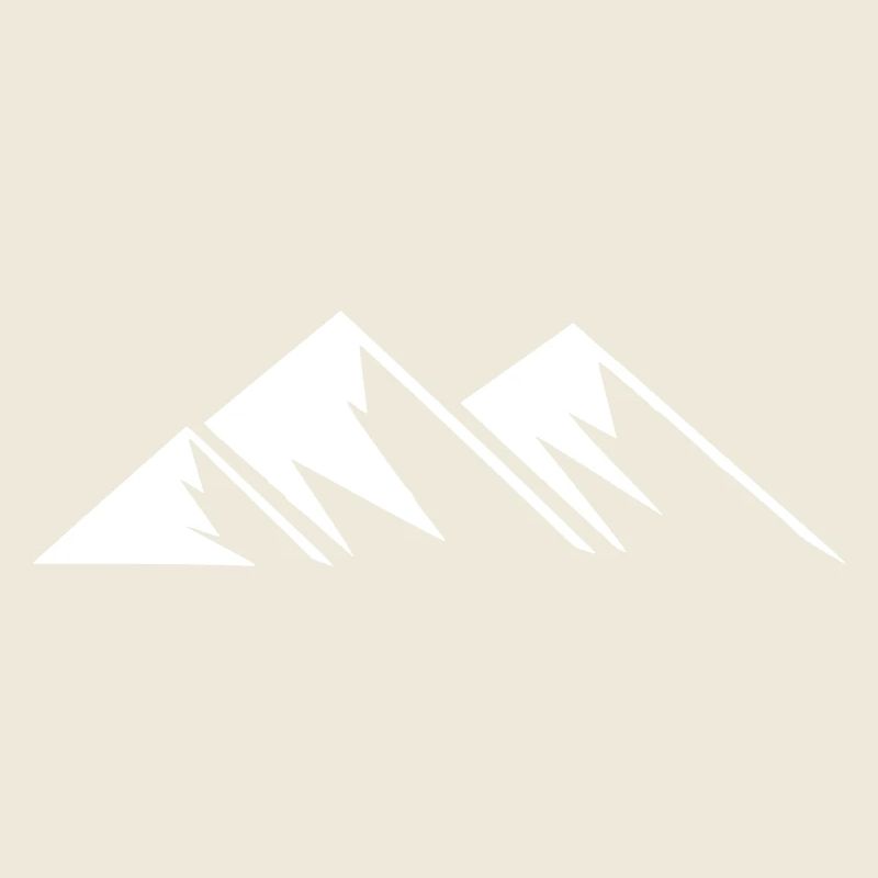 Montagnes - design minimaliste