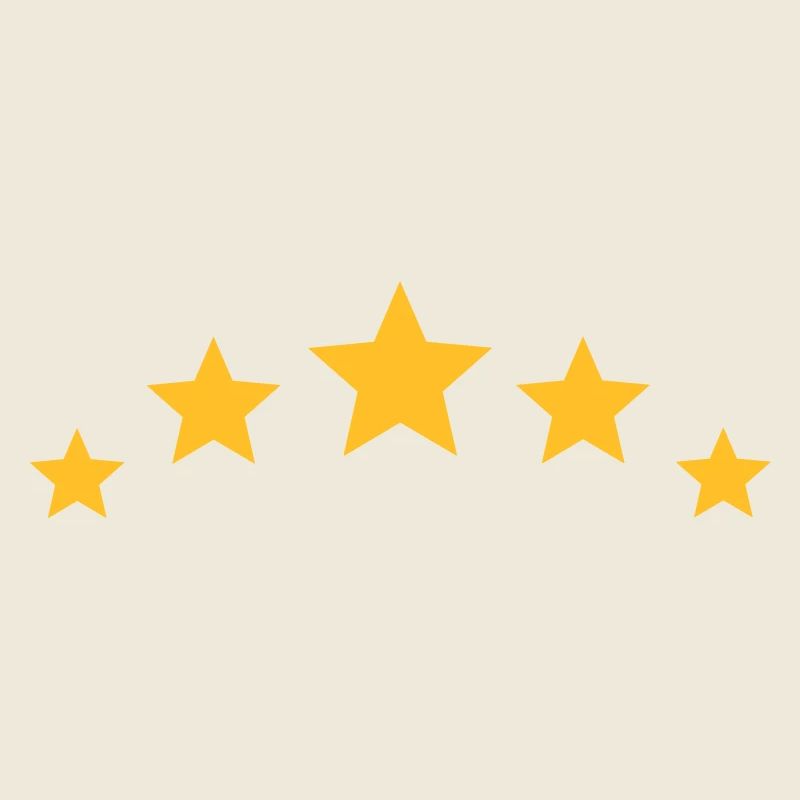 Étoiles - 5 étoiles (5 points) | Vectorale