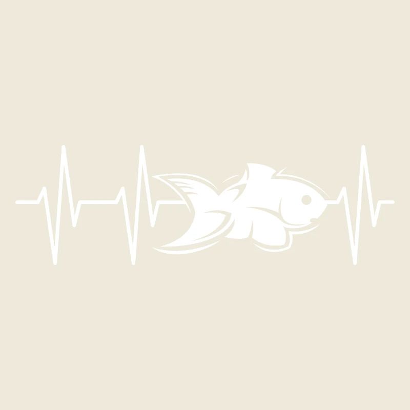 pulse fish fish animals icon logo team
