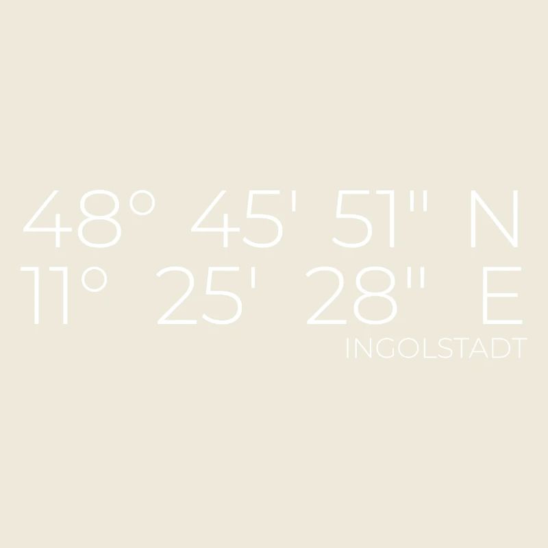 coordinates Ingolstadt