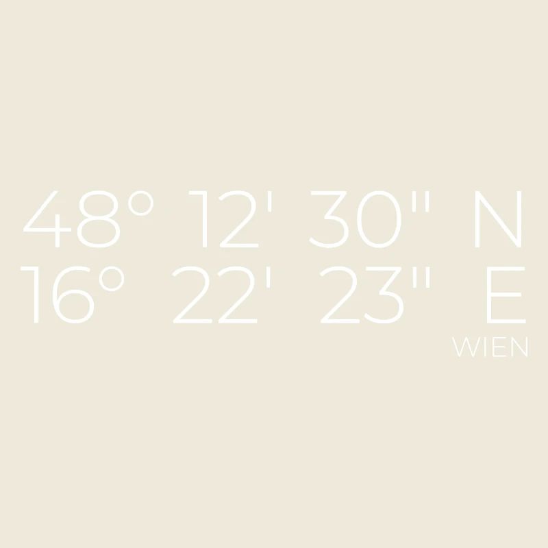 coordinates Vienna, Austria