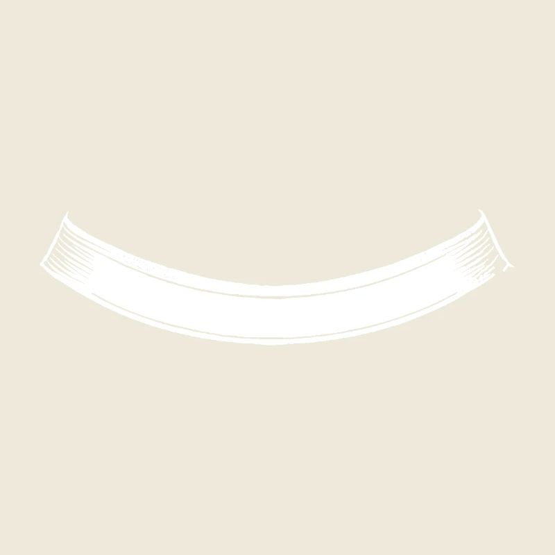 Ruban | Arc | Banderole Sheet Bottom Blanc