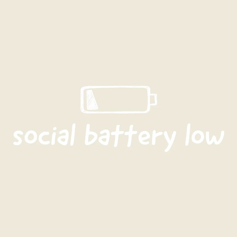 social battery low