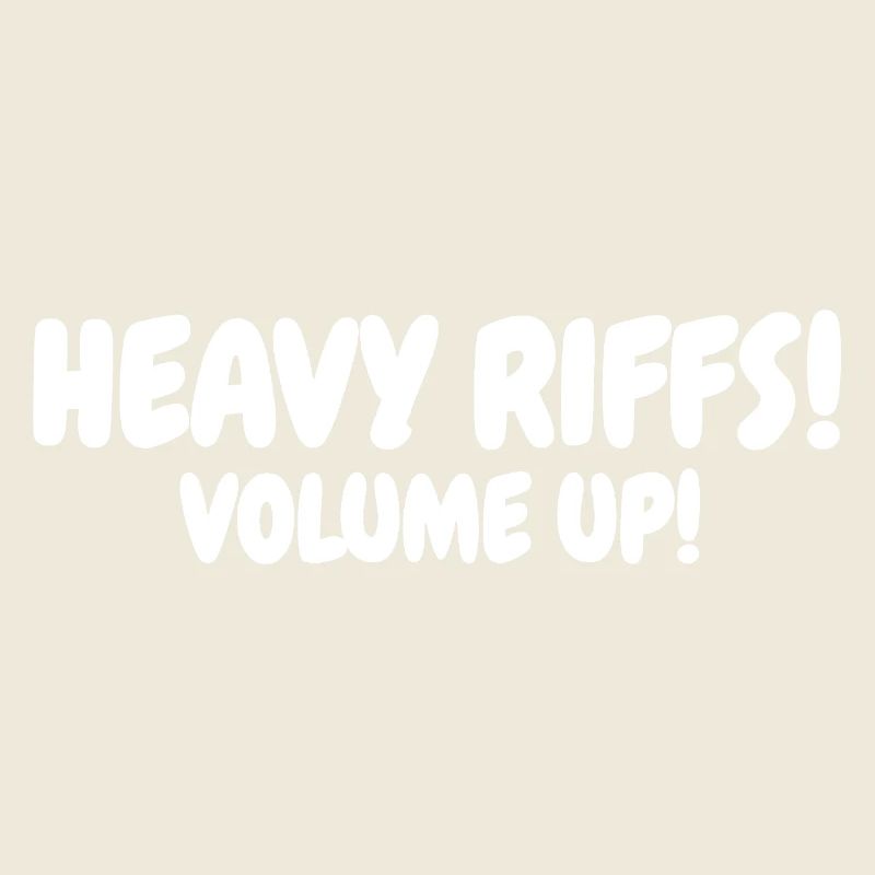 Riffs lourds Volume élevé