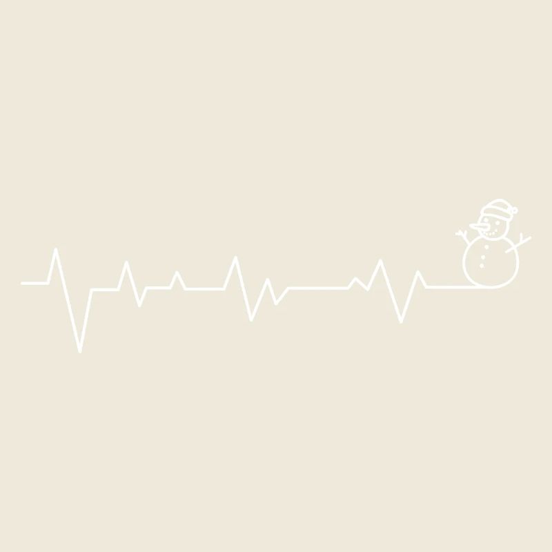 Winter Heartbeat Schneemann