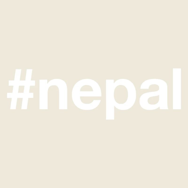 Hashtag du Népal