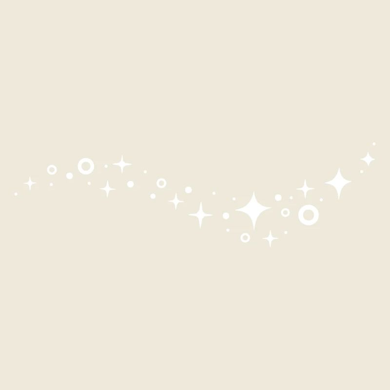 Glitter Stars Line Glitter Stars