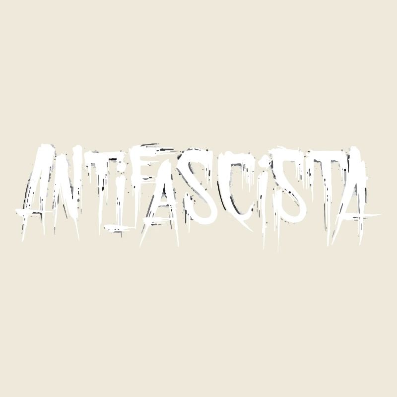 Lettrage antifasciste Graffiti Antifascisme