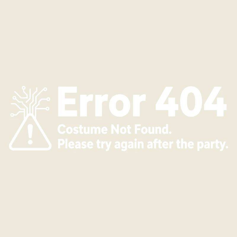 Error 404 Costume Not Found