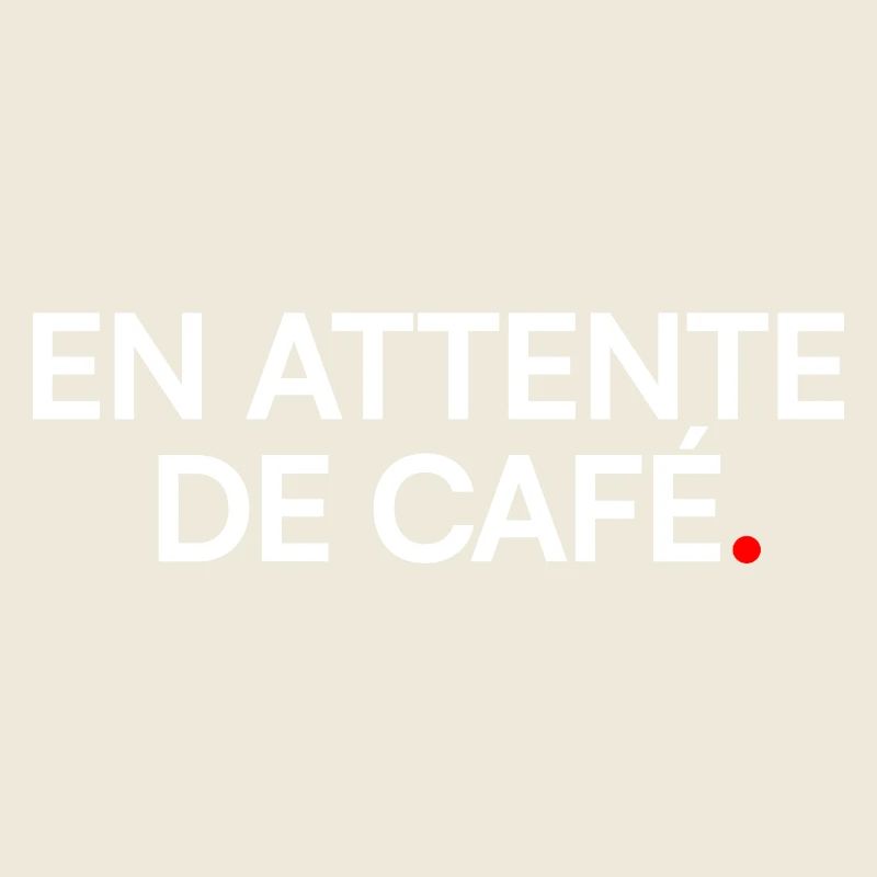 Ich warte auf den Kaffee-Humor-Morgen