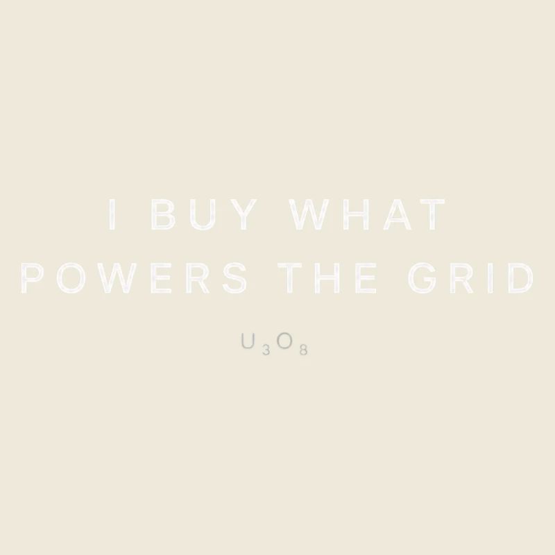 Uranium Investor Powers Grid Shirt