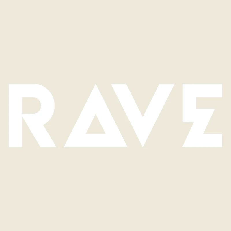 RAVE Geometric Bold Logo