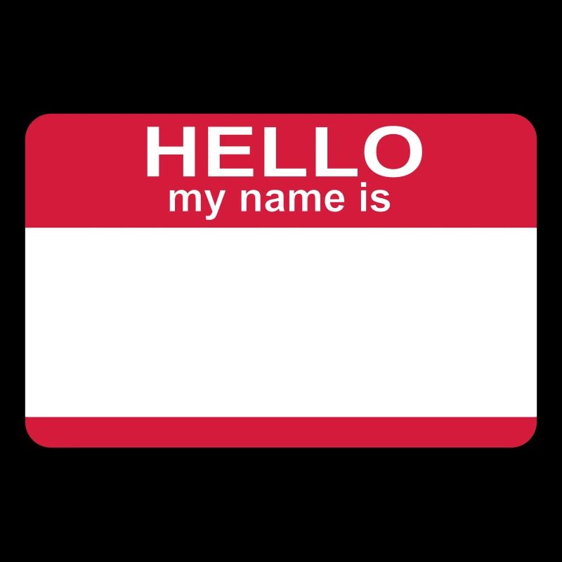 hello my name is