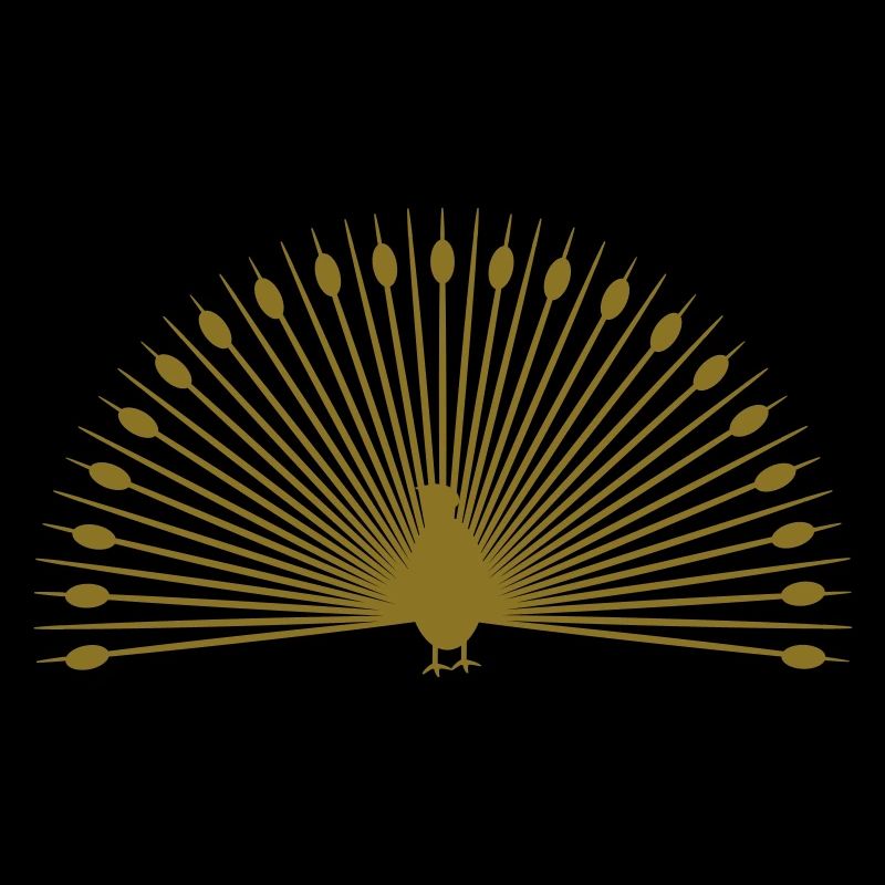 Weißer Pfau