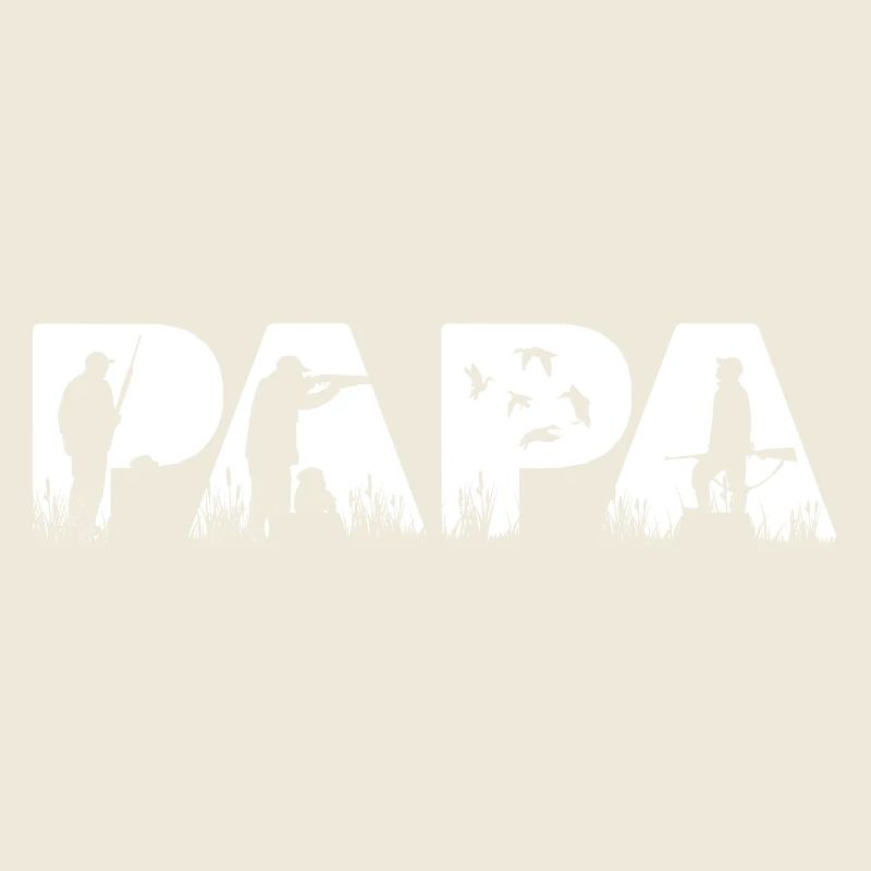 Duck Hunter Dad Funny Papa Duck Hunting Father