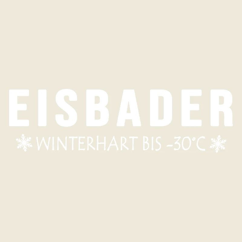 Eisbader Winterhart Winterbader Winter Eisloch