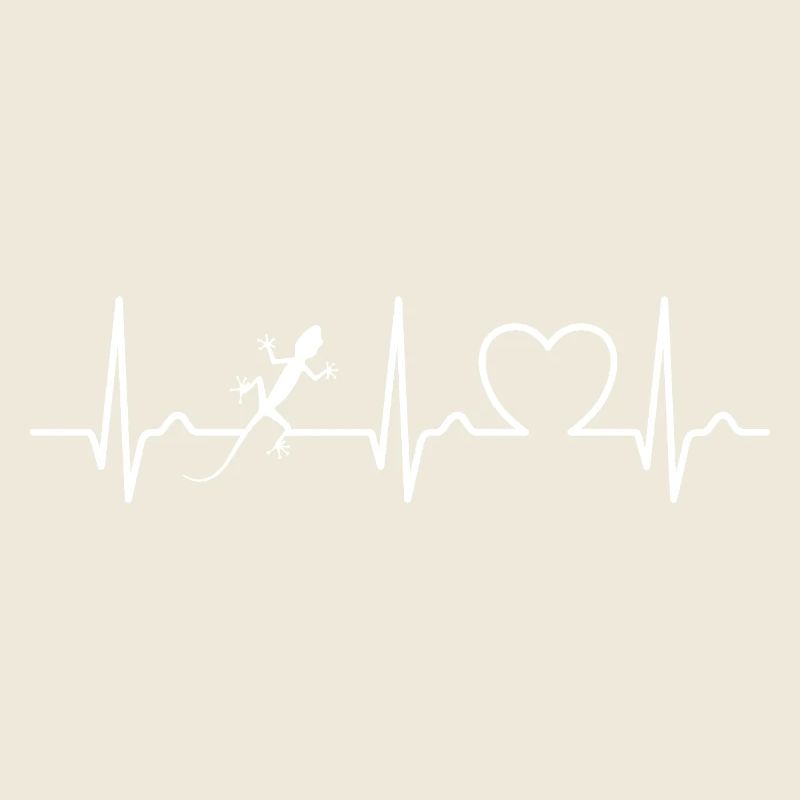 Gecko ECG Curve - Heart Curve - Heart Rhythm