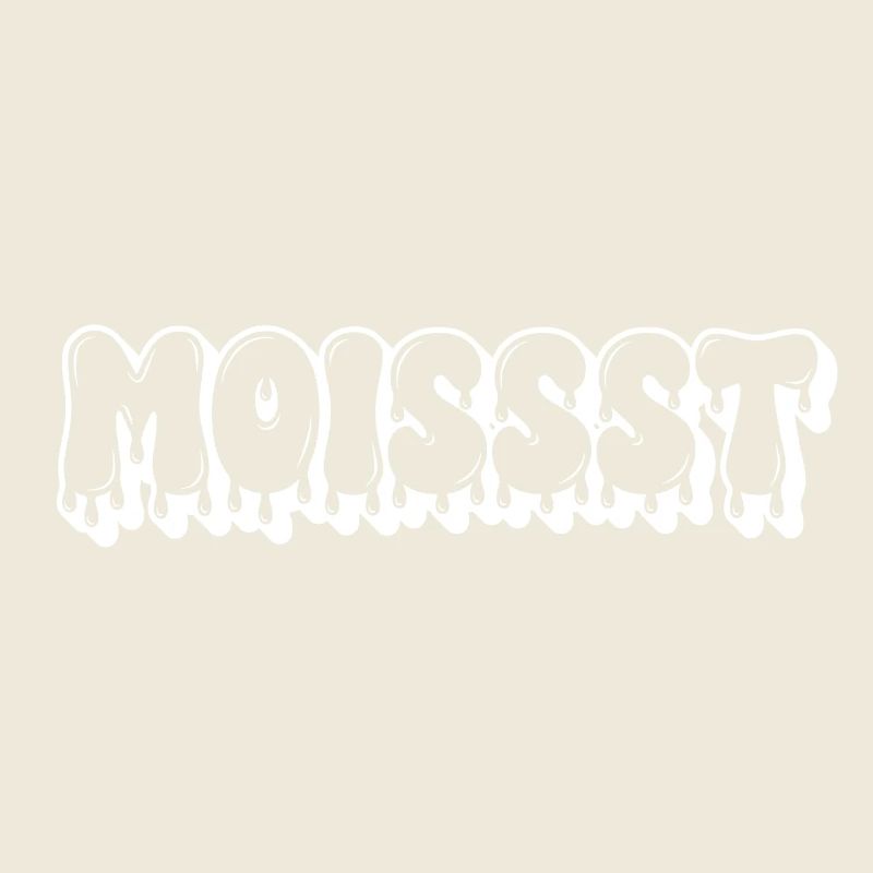 Moist Dripping Text