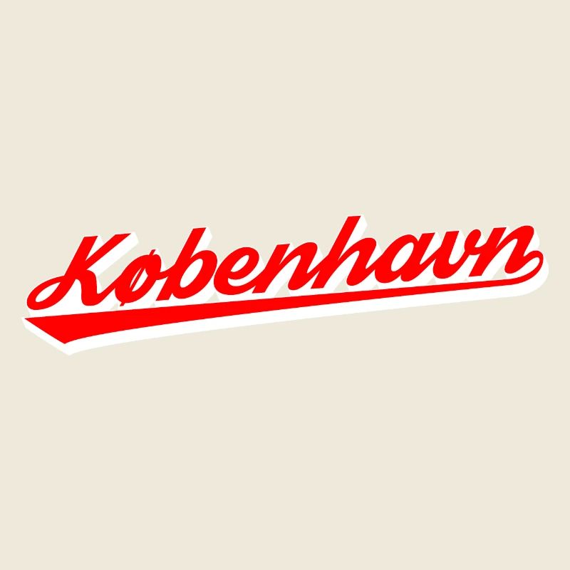 København Script Retro Logo
