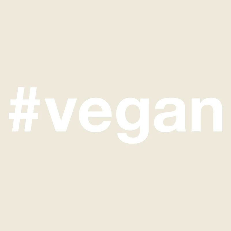 VEGAN Hashtag