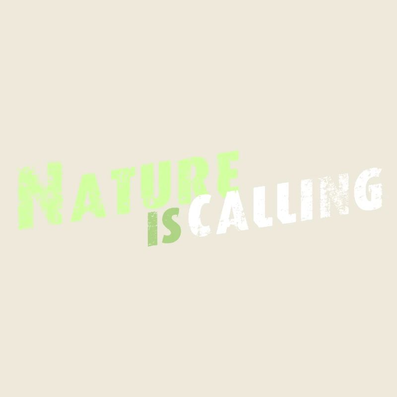 La nature appelle le lettrage