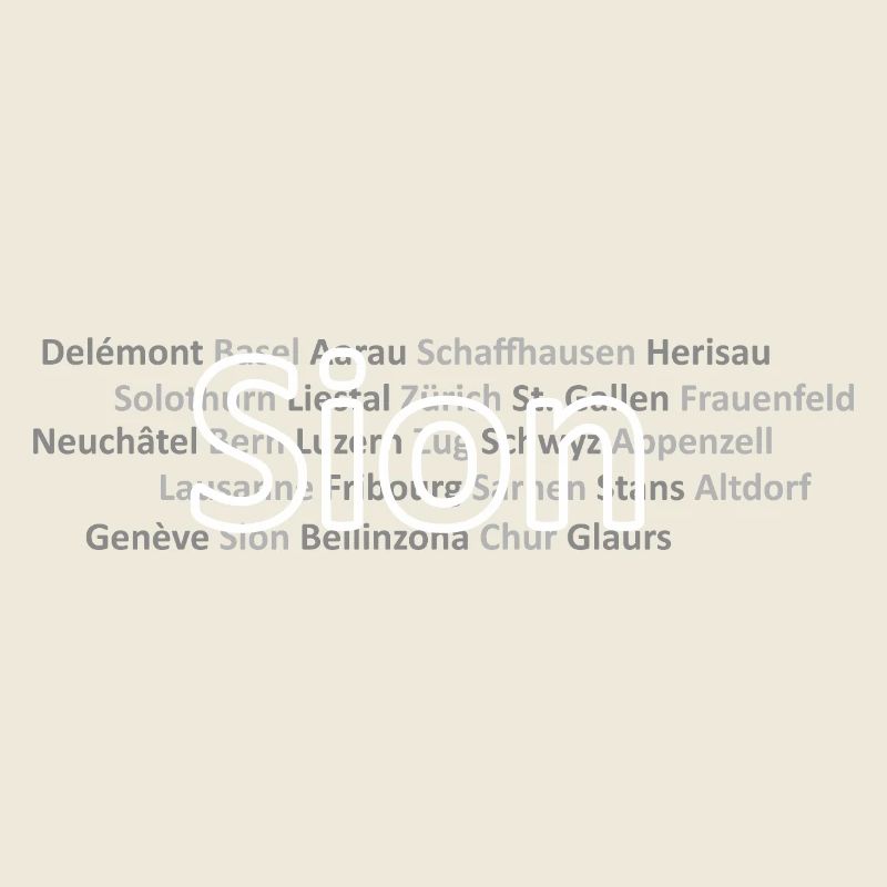 Schweizer Städte Sion