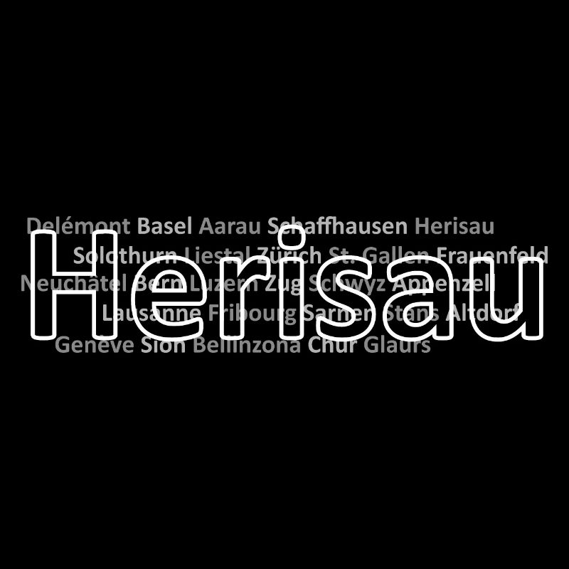 Schweizer Städte Herisau