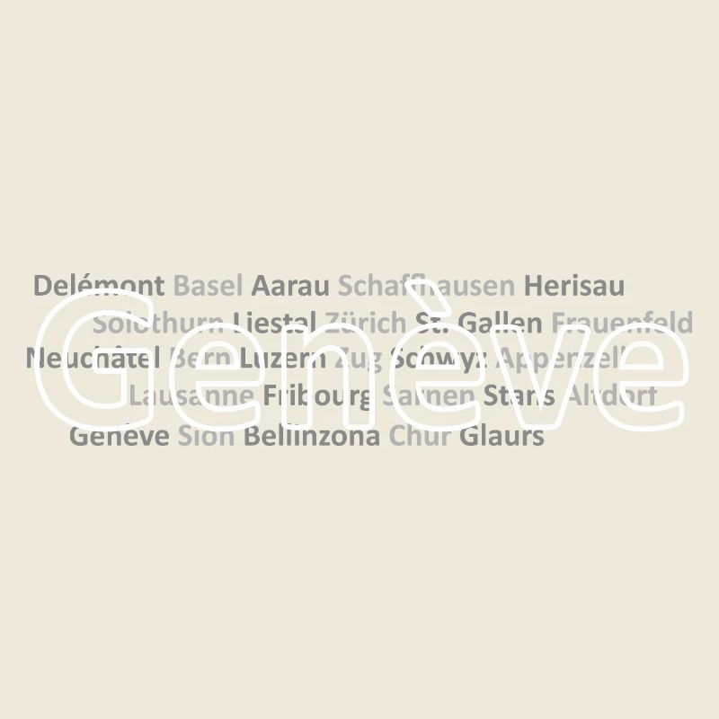 Schweizer Städte Genève