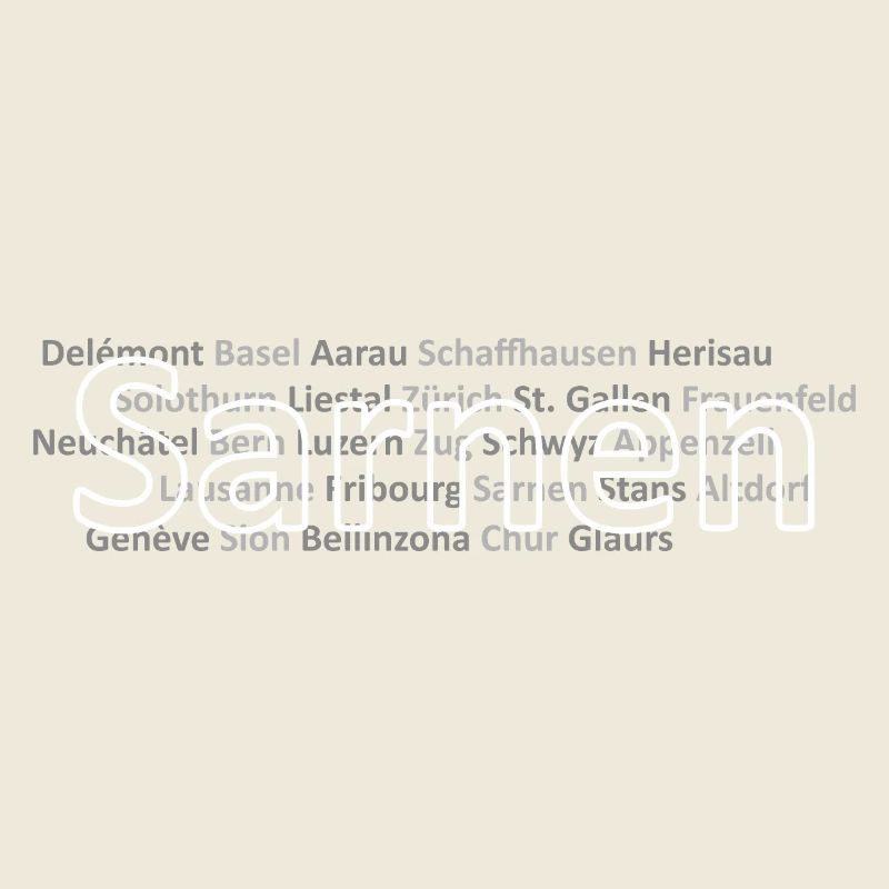 Schweizer Städte Sarnen