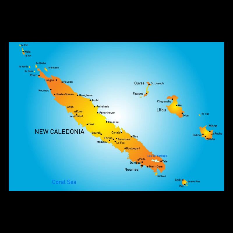 new Caledonia