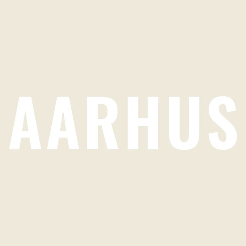 Aarhus Scandinavian Typography Minimal