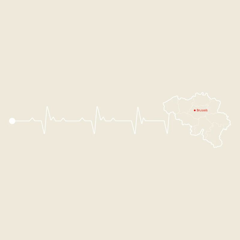 Contour de la carte de pulsation