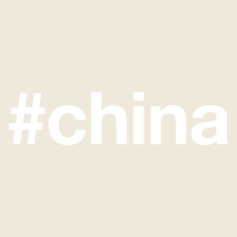 CHINA Hashtag