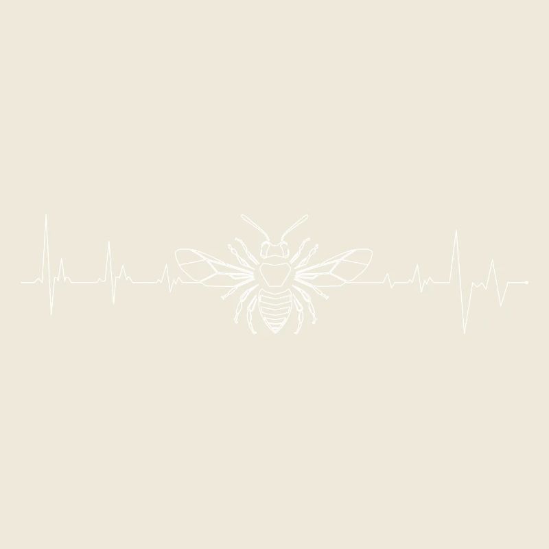 Abeille Pulse Line Art