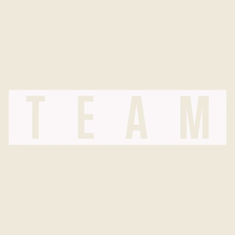 TEAM Block lettering