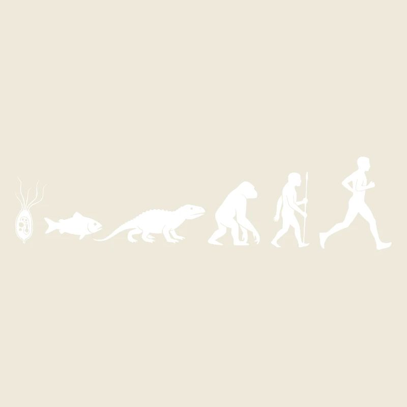 Evolutionlauf Fitness Silhouette