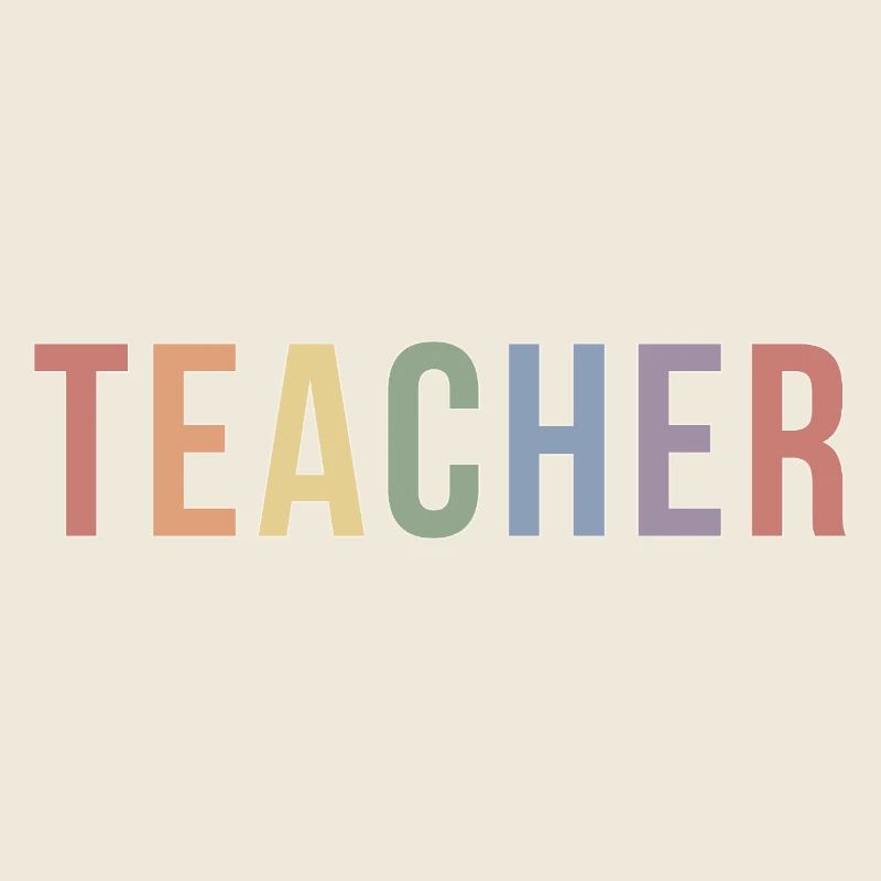 Soft-Pride-Lehrer-Typografiedesign im 90er-Jahre-Look