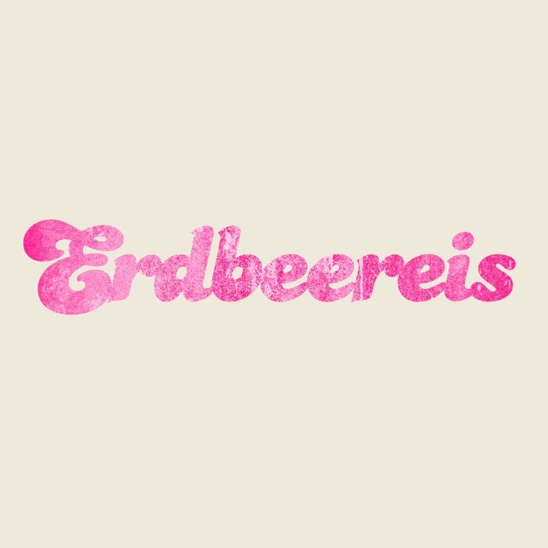 Erdbeereis Eis Fan Sommer Erdbeeren Erdbeer süß