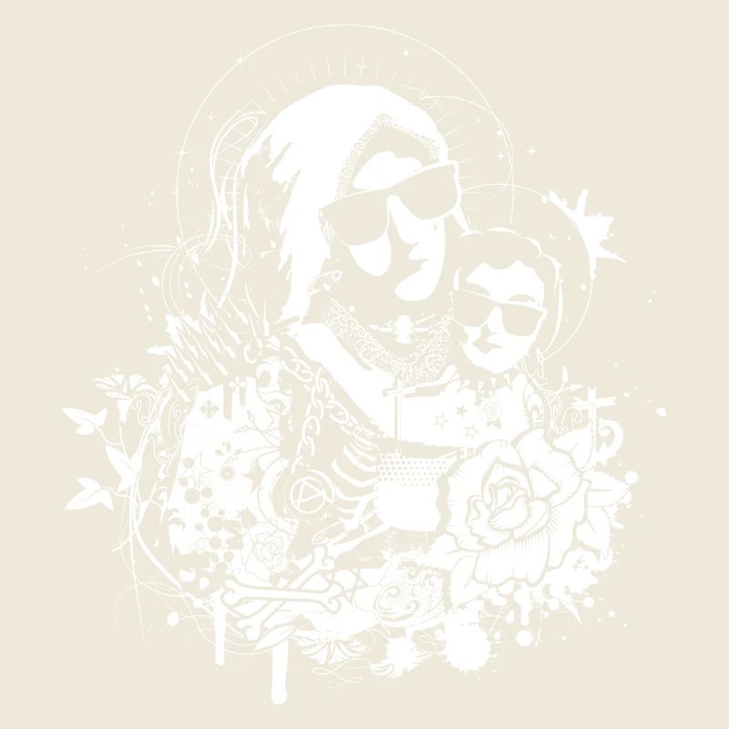 coole Muttergottes mit dem Jesuskind