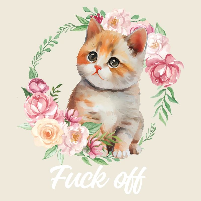 Süßes genervtes Kätzchen