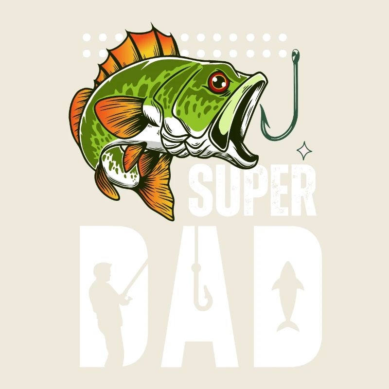 Super Dad Pêche Poisson Géant