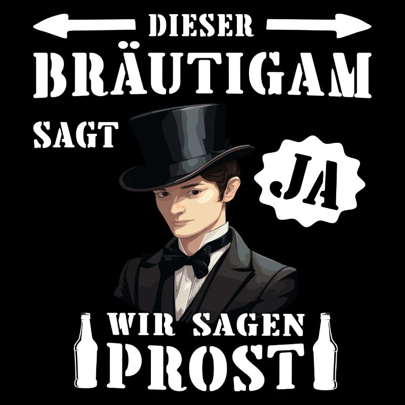 Bräutigam Braut Hochzeit Junggesellenabschied