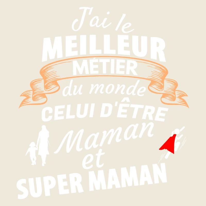 Stolz Mama Superheld