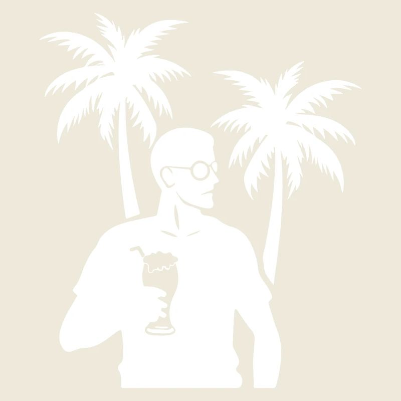 Palm Tree Holiday Drinking