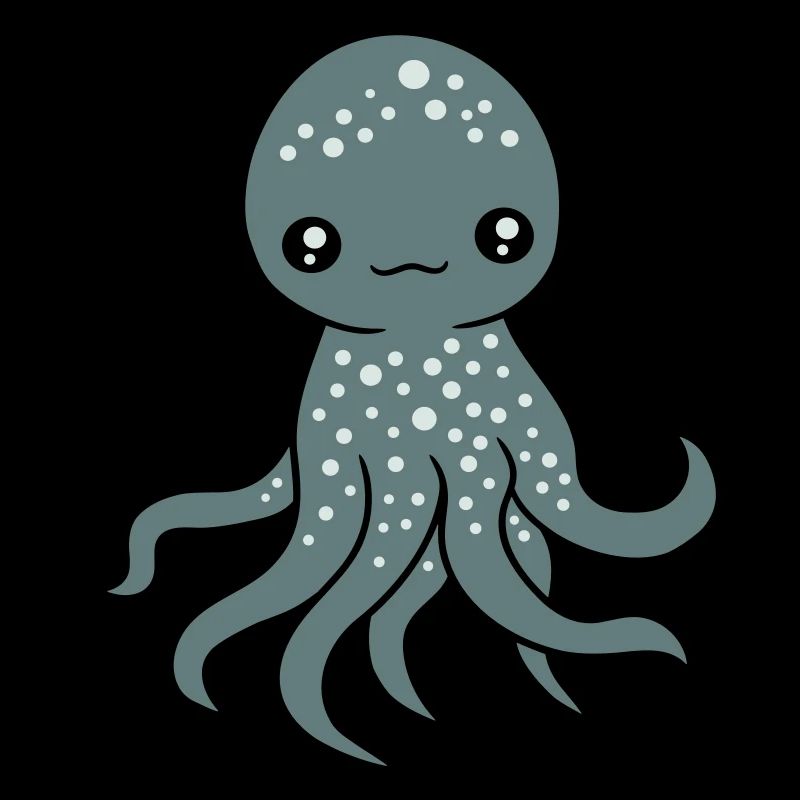 Pieuvre, Pieuvre, Pieuvre, Calmar, Céphalopode, Mignon, Mignon