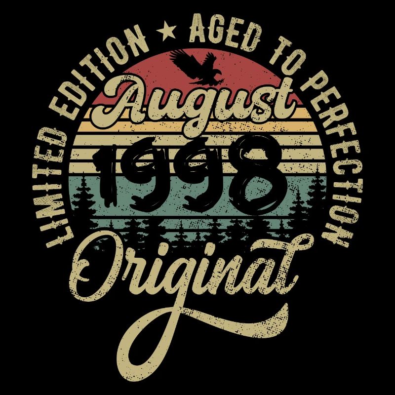August 1998 Birthday Gift August 1998 August