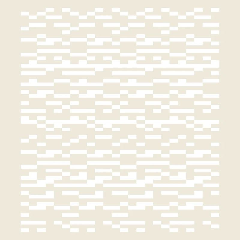 Glitch Grid Monochromes Muster