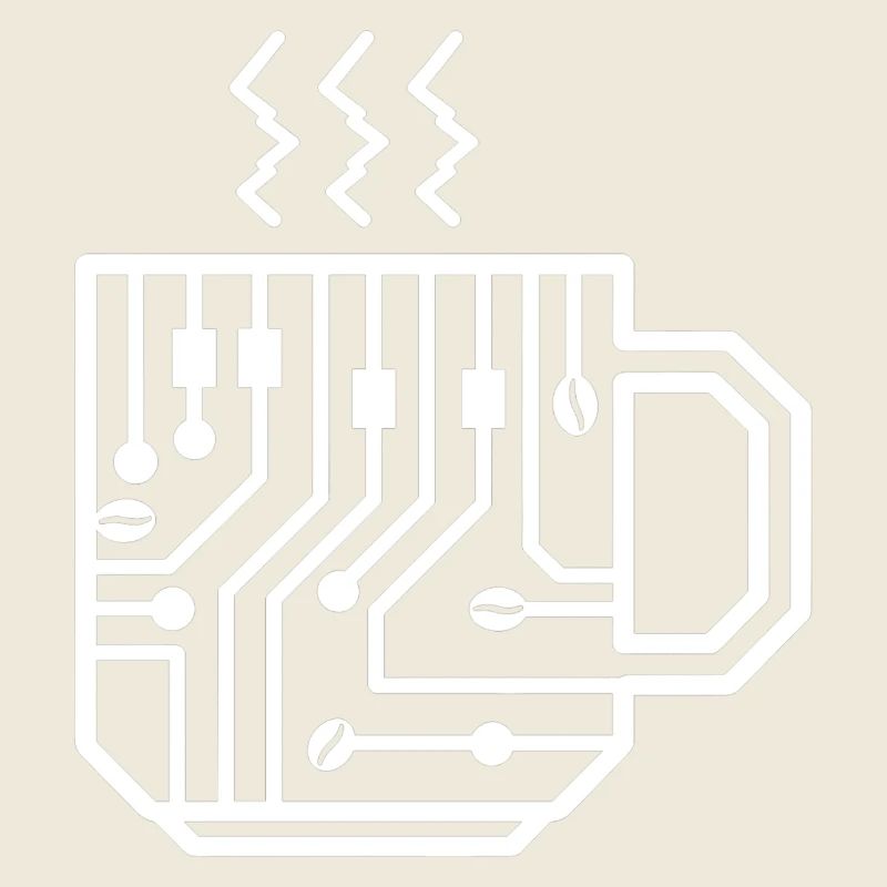 Circuit Mug Glyph Tech Brew