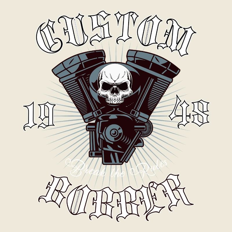 Bobber Chopper Motorcycle Design